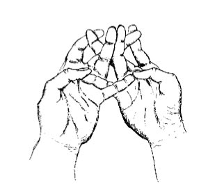 mudra ofrenda del mandala